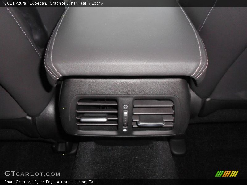 Graphite Luster Pearl / Ebony 2011 Acura TSX Sedan