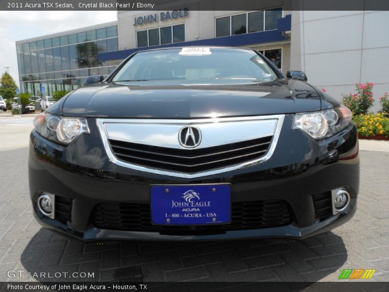 Crystal Black Pearl / Ebony 2011 Acura TSX Sedan