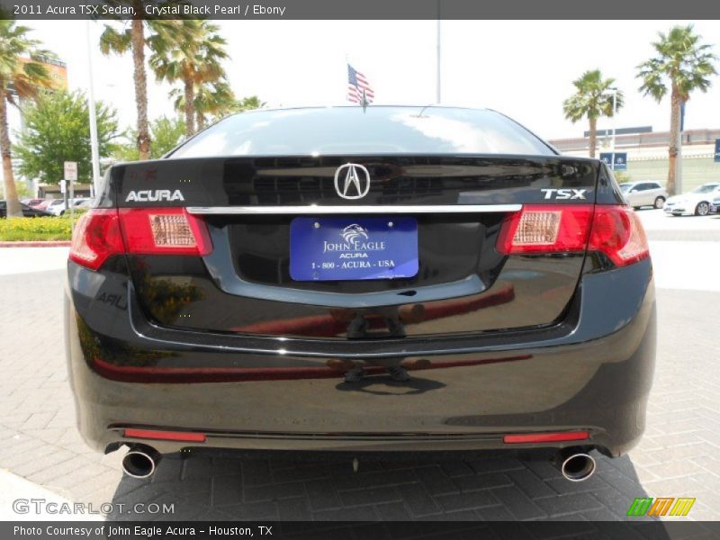 Crystal Black Pearl / Ebony 2011 Acura TSX Sedan