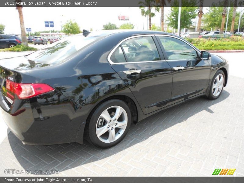 Crystal Black Pearl / Ebony 2011 Acura TSX Sedan