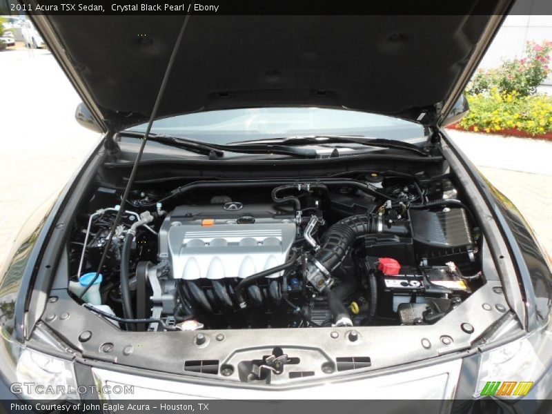 Crystal Black Pearl / Ebony 2011 Acura TSX Sedan