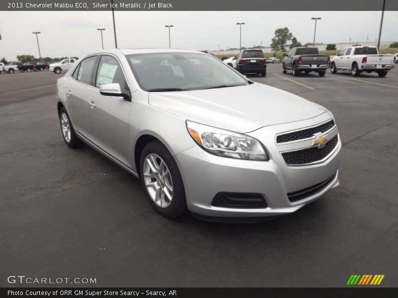 Silver Ice Metallic / Jet Black 2013 Chevrolet Malibu ECO