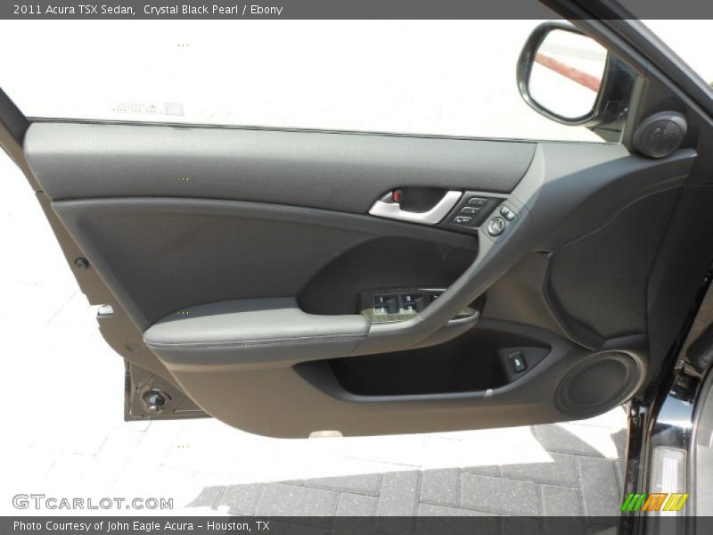 Crystal Black Pearl / Ebony 2011 Acura TSX Sedan