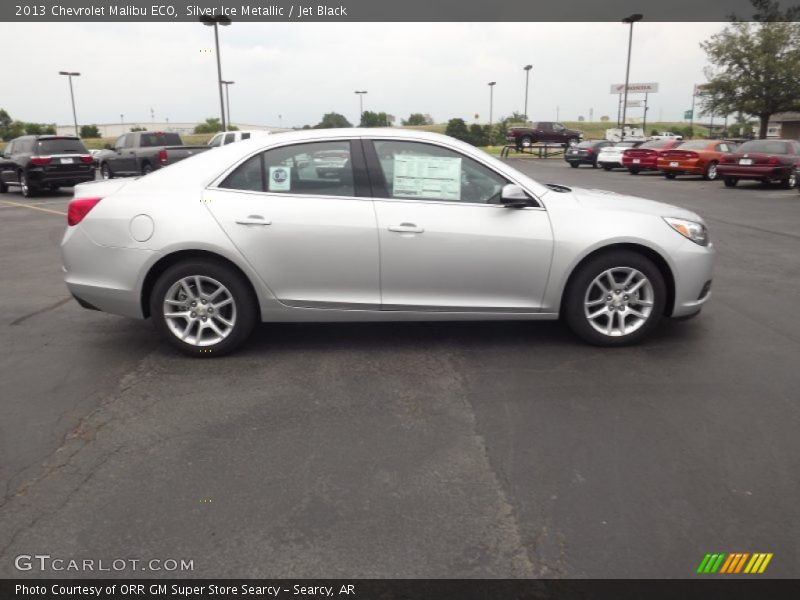 Silver Ice Metallic / Jet Black 2013 Chevrolet Malibu ECO