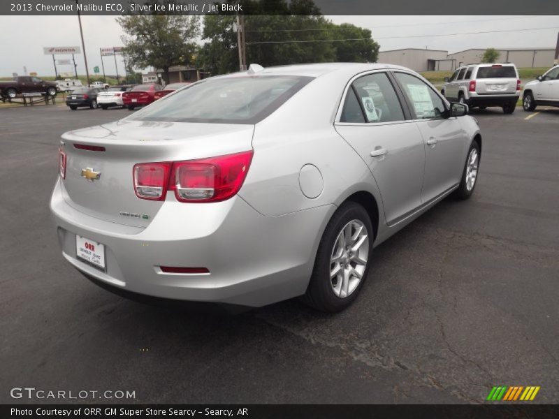 Silver Ice Metallic / Jet Black 2013 Chevrolet Malibu ECO