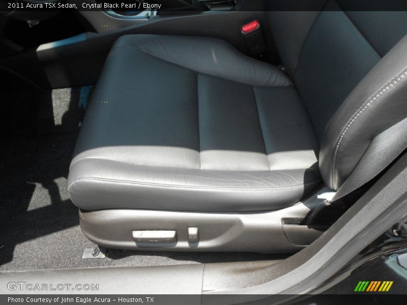 Crystal Black Pearl / Ebony 2011 Acura TSX Sedan