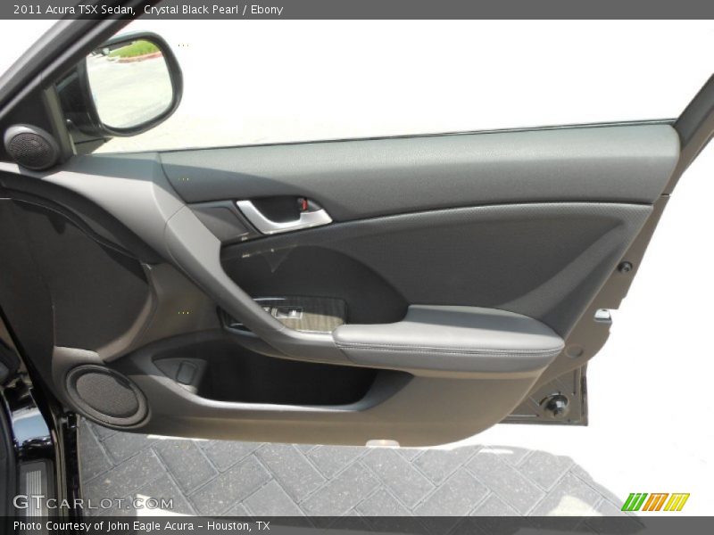 Crystal Black Pearl / Ebony 2011 Acura TSX Sedan