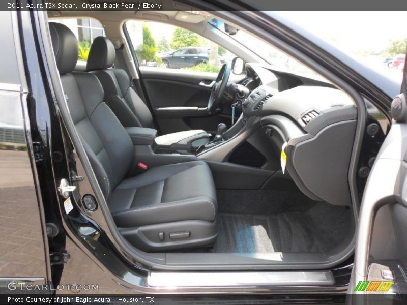 Crystal Black Pearl / Ebony 2011 Acura TSX Sedan