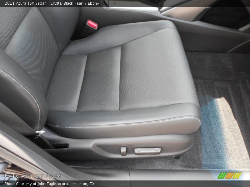 Crystal Black Pearl / Ebony 2011 Acura TSX Sedan