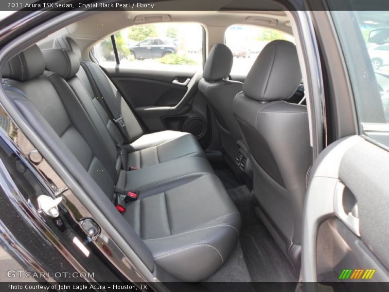Crystal Black Pearl / Ebony 2011 Acura TSX Sedan