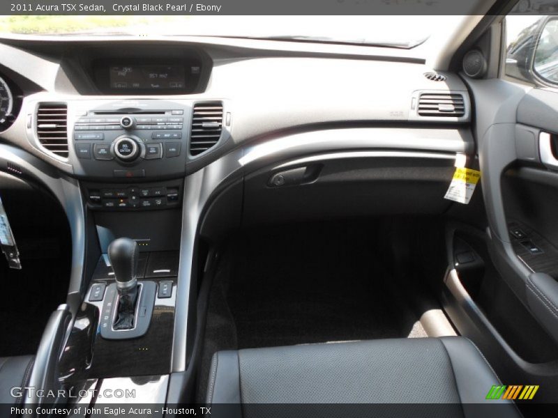 Crystal Black Pearl / Ebony 2011 Acura TSX Sedan