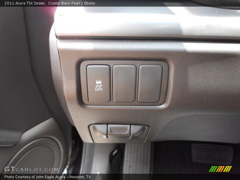 Crystal Black Pearl / Ebony 2011 Acura TSX Sedan