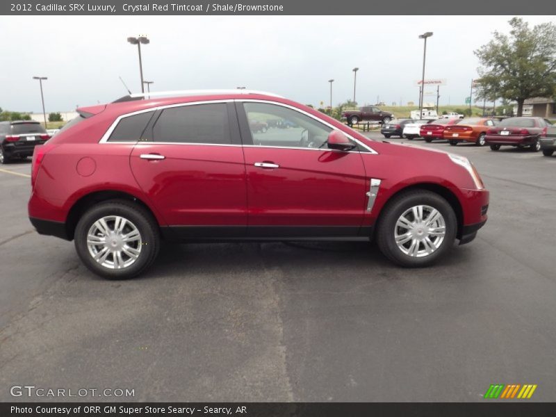 Crystal Red Tintcoat / Shale/Brownstone 2012 Cadillac SRX Luxury