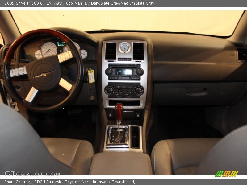 Cool Vanilla / Dark Slate Gray/Medium Slate Gray 2005 Chrysler 300 C HEMI AWD