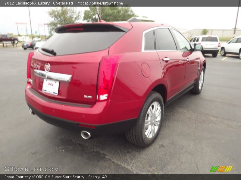 Crystal Red Tintcoat / Shale/Brownstone 2012 Cadillac SRX Luxury