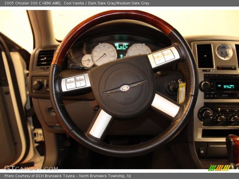 Cool Vanilla / Dark Slate Gray/Medium Slate Gray 2005 Chrysler 300 C HEMI AWD