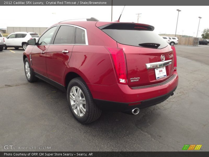 Crystal Red Tintcoat / Shale/Brownstone 2012 Cadillac SRX Luxury
