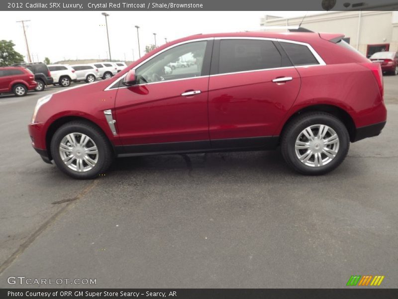 Crystal Red Tintcoat / Shale/Brownstone 2012 Cadillac SRX Luxury