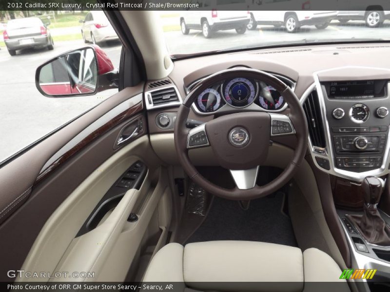 Crystal Red Tintcoat / Shale/Brownstone 2012 Cadillac SRX Luxury