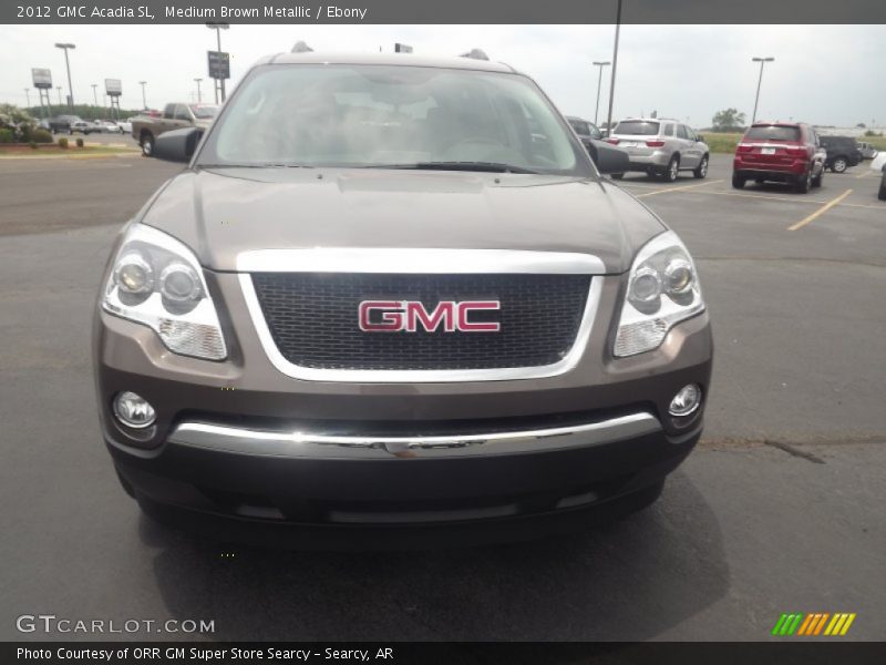 Medium Brown Metallic / Ebony 2012 GMC Acadia SL