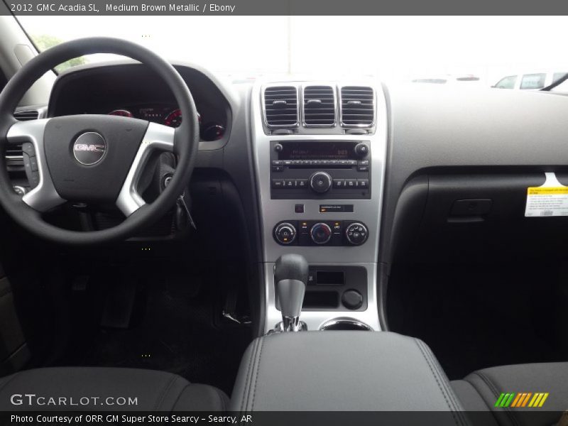 Medium Brown Metallic / Ebony 2012 GMC Acadia SL