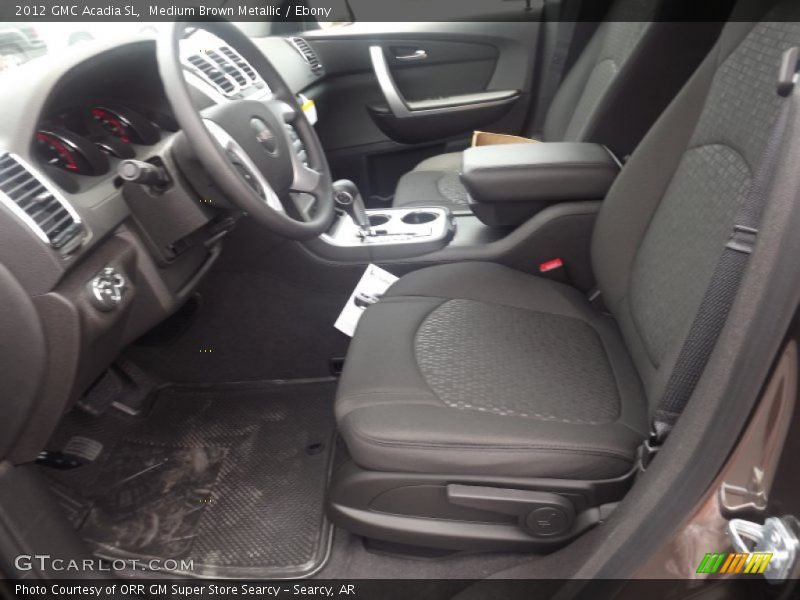 Medium Brown Metallic / Ebony 2012 GMC Acadia SL