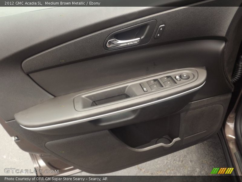 Medium Brown Metallic / Ebony 2012 GMC Acadia SL