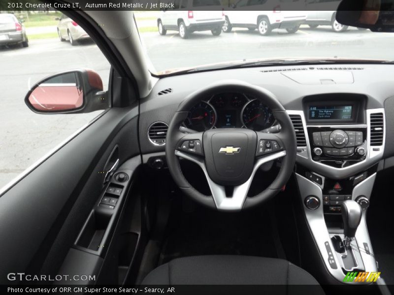 Autumn Red Metallic / Jet Black 2012 Chevrolet Cruze LT