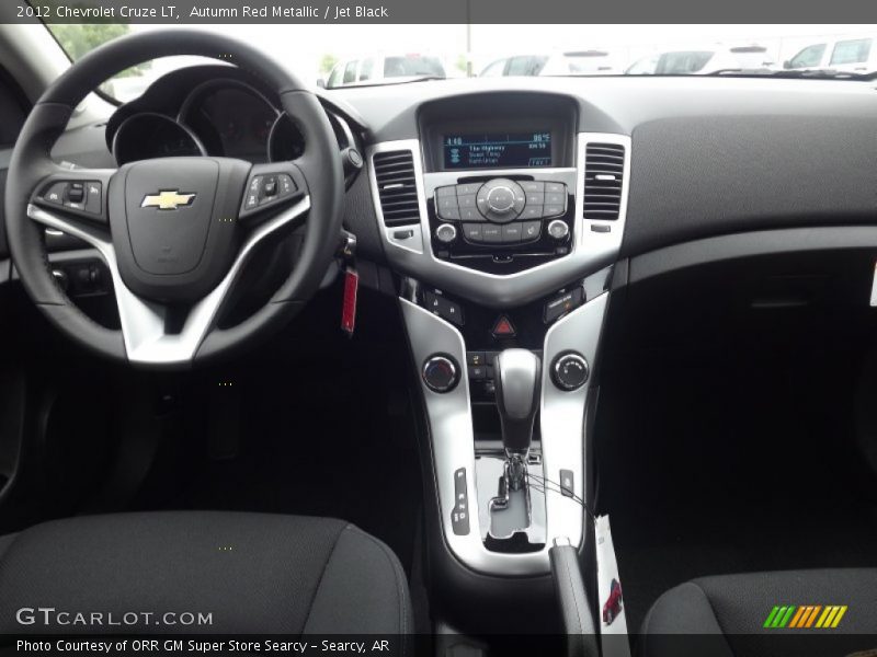 Autumn Red Metallic / Jet Black 2012 Chevrolet Cruze LT