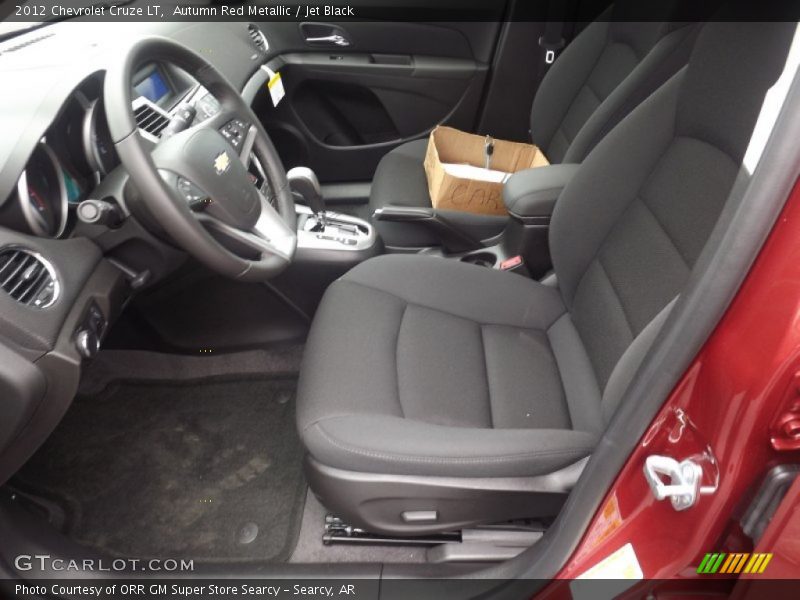 Autumn Red Metallic / Jet Black 2012 Chevrolet Cruze LT