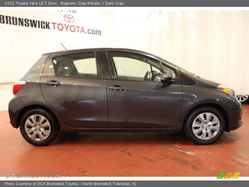 Magnetic Gray Metallic / Dark Gray 2012 Toyota Yaris LE 5 Door