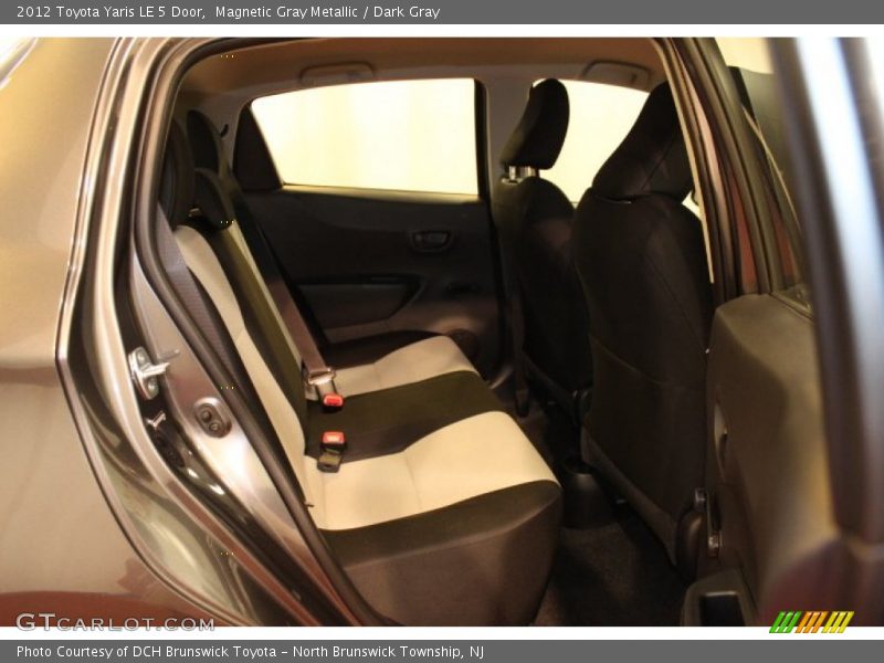 Magnetic Gray Metallic / Dark Gray 2012 Toyota Yaris LE 5 Door