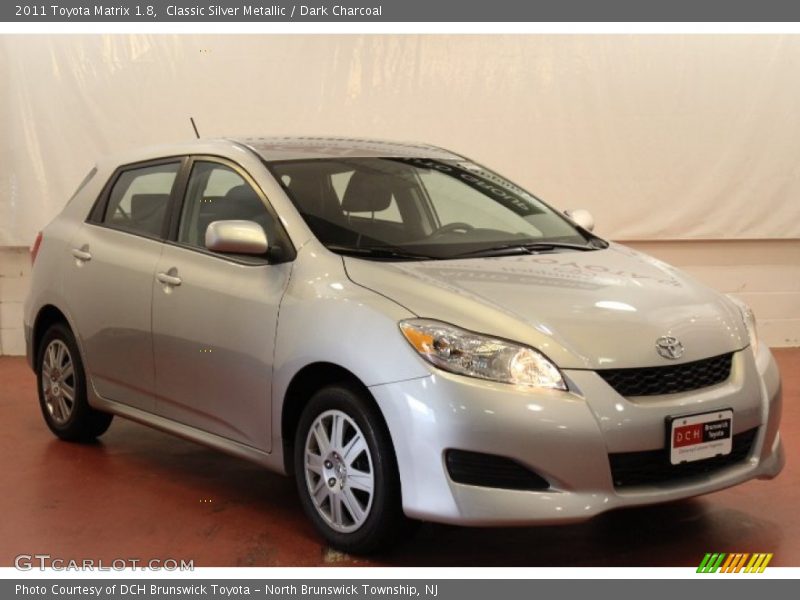 Classic Silver Metallic / Dark Charcoal 2011 Toyota Matrix 1.8