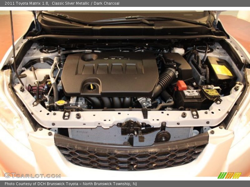  2011 Matrix 1.8 Engine - 1.8 Liter DOHC 16-Valve Dual VVT-i 4 Cylinder