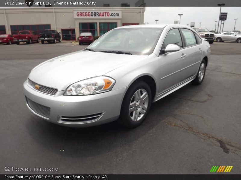 Silver Ice Metallic / Gray 2012 Chevrolet Impala LT