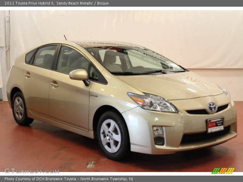 Sandy Beach Metallic / Bisque 2011 Toyota Prius Hybrid II