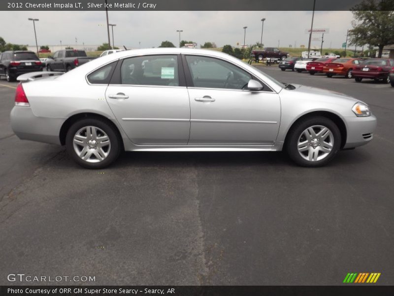 Silver Ice Metallic / Gray 2012 Chevrolet Impala LT