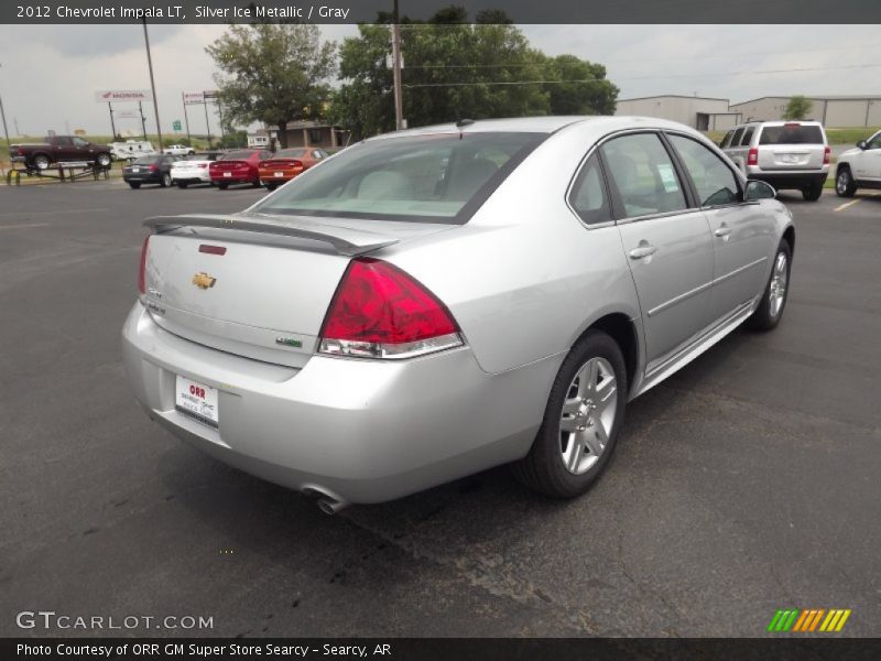 Silver Ice Metallic / Gray 2012 Chevrolet Impala LT