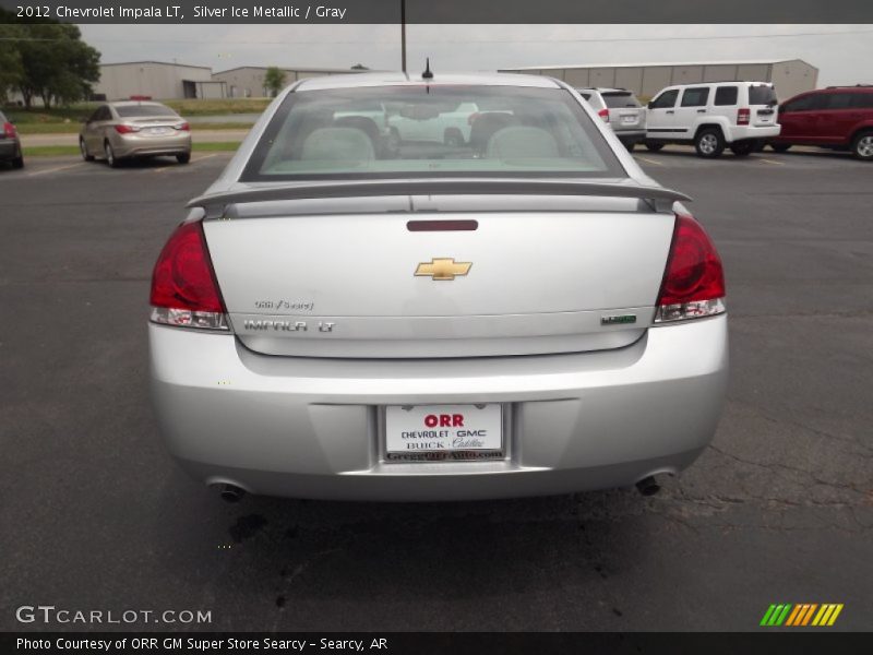Silver Ice Metallic / Gray 2012 Chevrolet Impala LT