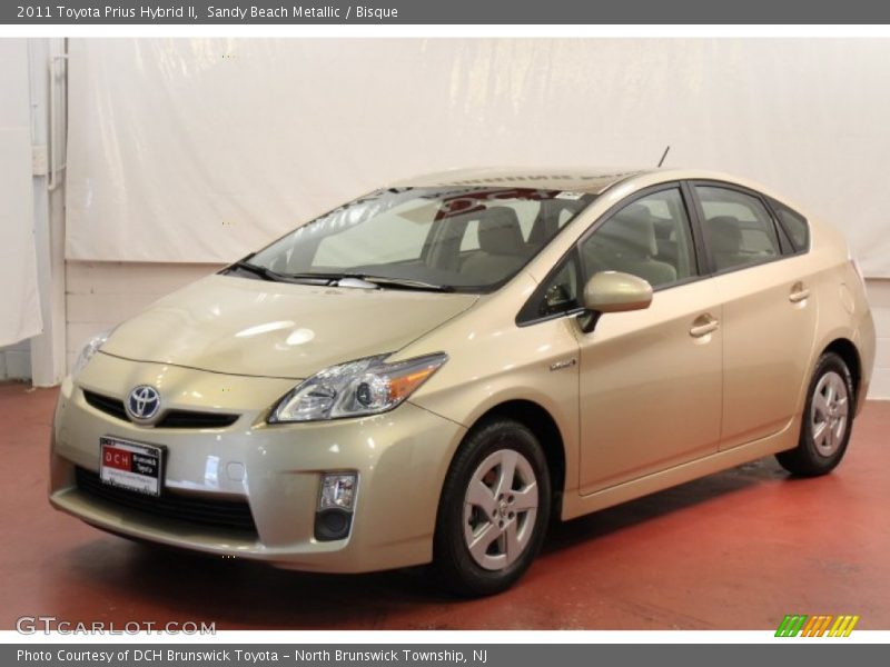 Sandy Beach Metallic / Bisque 2011 Toyota Prius Hybrid II
