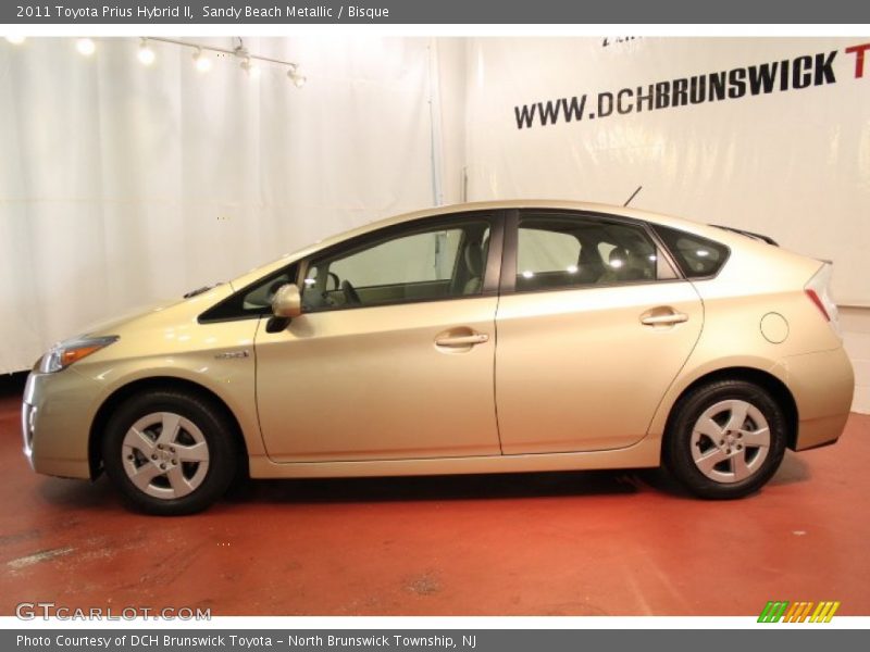 Sandy Beach Metallic / Bisque 2011 Toyota Prius Hybrid II