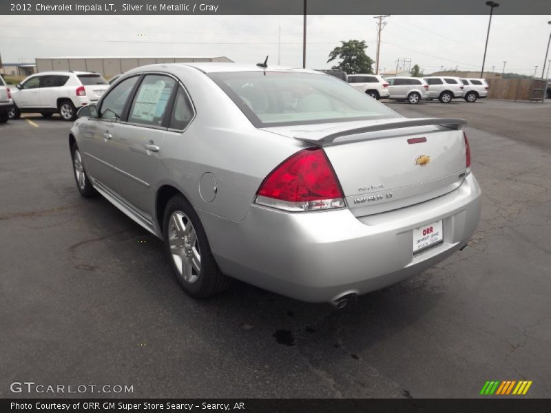 Silver Ice Metallic / Gray 2012 Chevrolet Impala LT