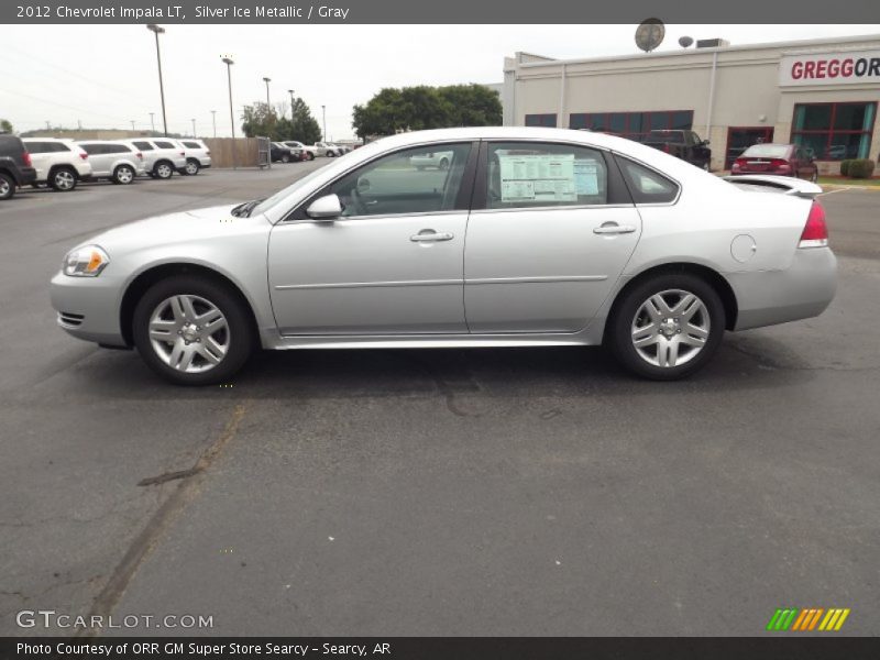 Silver Ice Metallic / Gray 2012 Chevrolet Impala LT