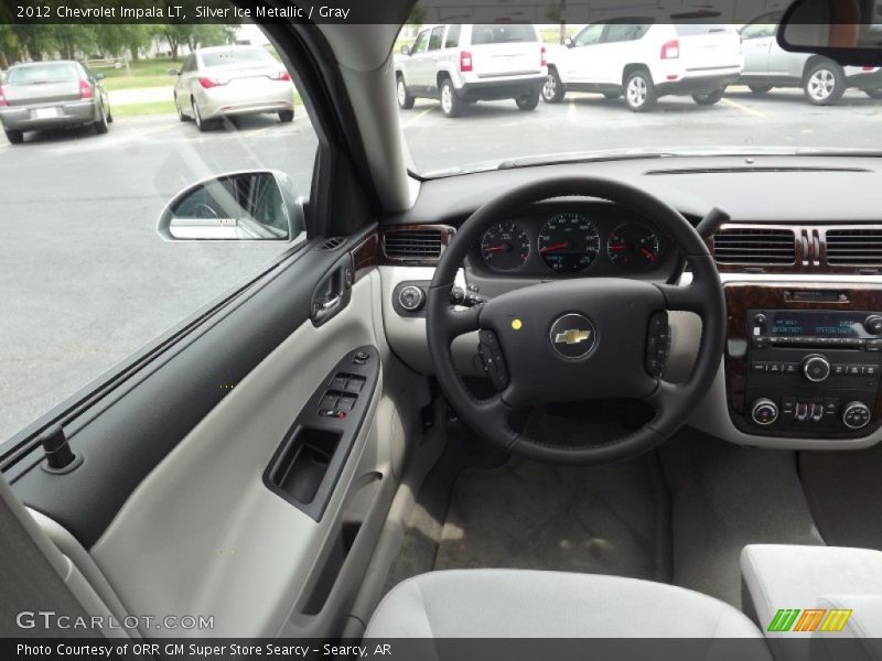Silver Ice Metallic / Gray 2012 Chevrolet Impala LT
