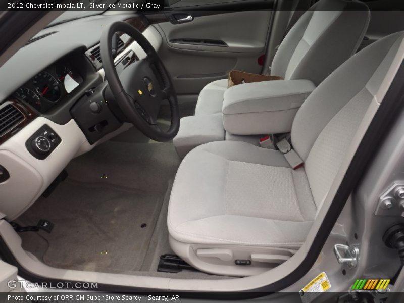 Silver Ice Metallic / Gray 2012 Chevrolet Impala LT