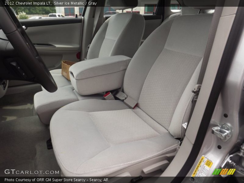 Silver Ice Metallic / Gray 2012 Chevrolet Impala LT