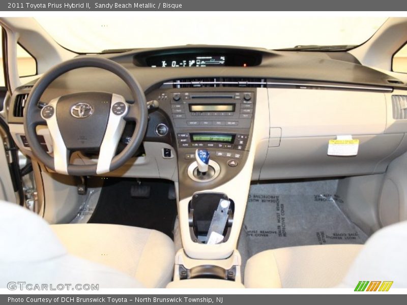Sandy Beach Metallic / Bisque 2011 Toyota Prius Hybrid II