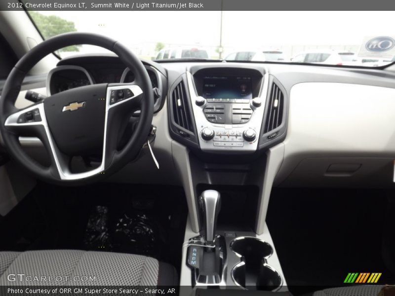 Summit White / Light Titanium/Jet Black 2012 Chevrolet Equinox LT