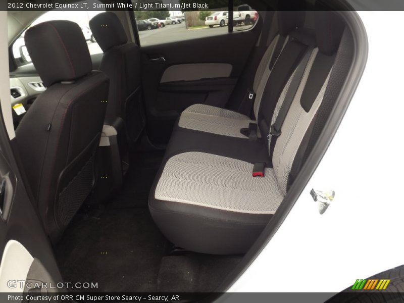 Summit White / Light Titanium/Jet Black 2012 Chevrolet Equinox LT