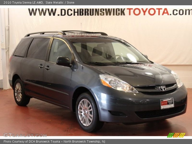 Slate Metallic / Stone 2010 Toyota Sienna LE AWD